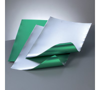 Αλουμίνιο Χρωματιστό Πάχους 0,15mm 20X30cm Πράσινο/Ασημί