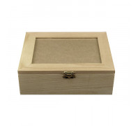 Διακοσμητικό Ξύλινο Κουτί - Κορνίζα 19x15,5x6 cm