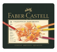 Σετ Μολύβια Polychromos 24τεμ Faber Castell