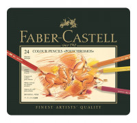 Σετ Μολύβια Polychromos 24τεμ Faber Castell