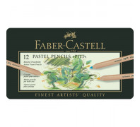 Σετ Μολύβια Παστέλ Pitt Pastel 12τεμ Faber Castell