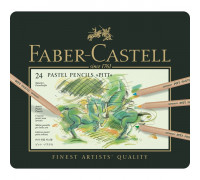 Σετ Μολύβια Παστέλ Pitt Pastel 24τεμ Faber Castell