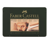 Σετ Pitt Monochrome 12τεμ 112960 Faber Castell