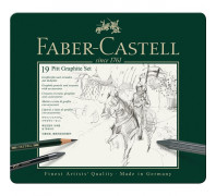 Σετ Pitt Graphite 19τεμ. 112973 Faber Castell