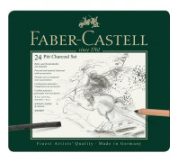 Σετ Pitt Charcoal 24τεμ 112978 Faber Castell