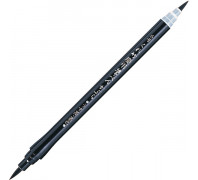 Μαρκαδόρος Kabura Double Sided Brush Pen Black-Grey No6 Kuretake