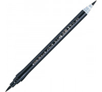 Μαρκαδόρος Kabura Double Sided Brush Pen Black-Grey No6 Kuretake