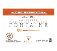 Μπλοκ Fontaine 18x24cm 300g HP-GS 20φ Clairefontaine Rhodia