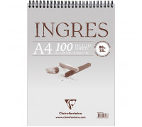 Μπλοκ Ingres Α4 21x29,7cm 80g 100φυλλο Clairefontaine Rhodia