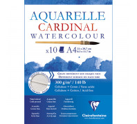 Μπλοκ Cardinal 21x29,7cm 300g 10φυλλο Clairefontaine Rhodia