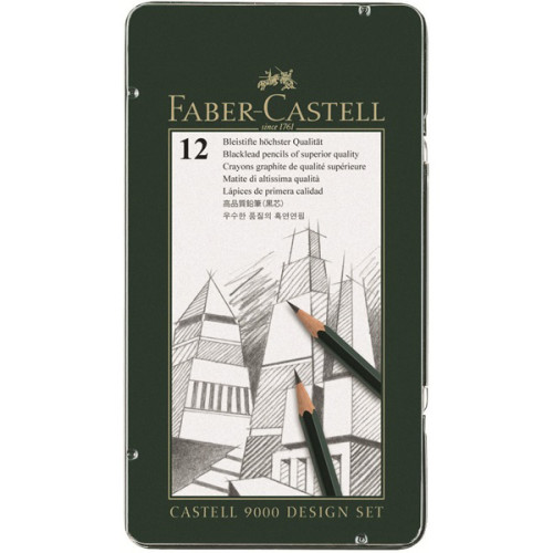 Σετ Μολύβια Γραφίτη 9000 12τεμ. 119064 Faber Castell Σετ Μολύβια Γραφίτη 9000 12τεμ. 119064 Faber Castell