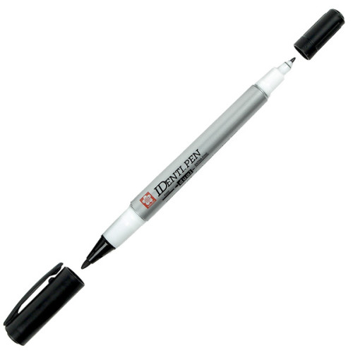 Μαρκαδόρος Διπλός IDenti-Pen Black Sakura Μαρκαδόρος Διπλός IDenti-Pen Black Sakura