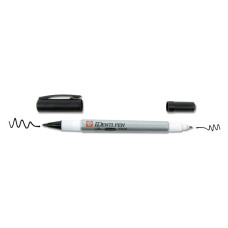 Μαρκαδόρος Διπλός IDenti-Pen Black Sakura Μαρκαδόρος Διπλός IDenti-Pen Black Sakura