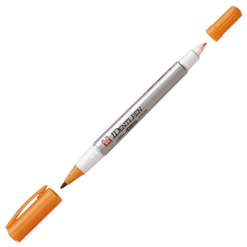 Μαρκαδόρος Διπλός IDenti-Pen Orange Sakura Μαρκαδόρος Διπλός IDenti-Pen Orange Sakura