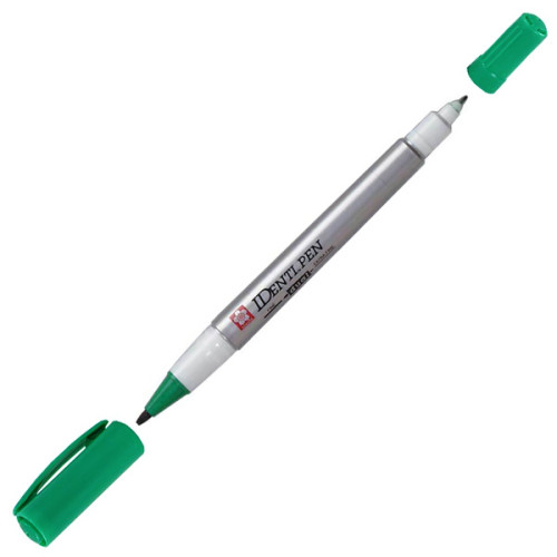 Μαρκαδόρος Διπλός IDenti-Pen Green Sakura Μαρκαδόρος Διπλός IDenti-Pen Green Sakura