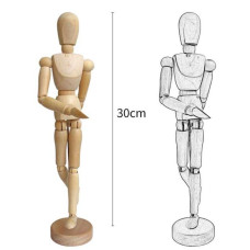 Μανεκέν Ξύλινο Άνδρας 30cm