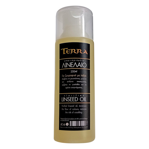 Λινέλαιο Ραφιναρισμένο 250ml Terra Λινέλαιο Ραφιναρισμένο 250ml Terra