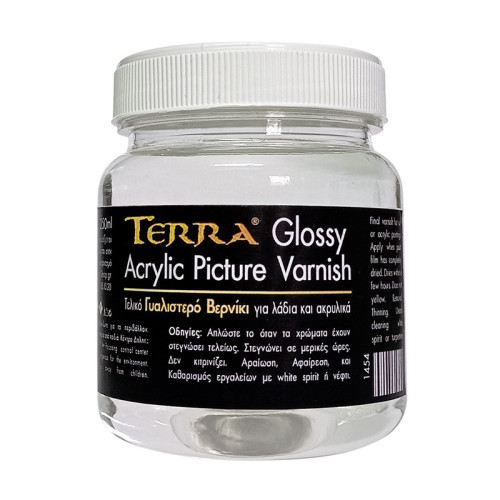 Βερνίκι Acrylic Picture Varnish 250ml Gloss Terra Βερνίκι Acrylic Picture Varnish 250ml Gloss Terra