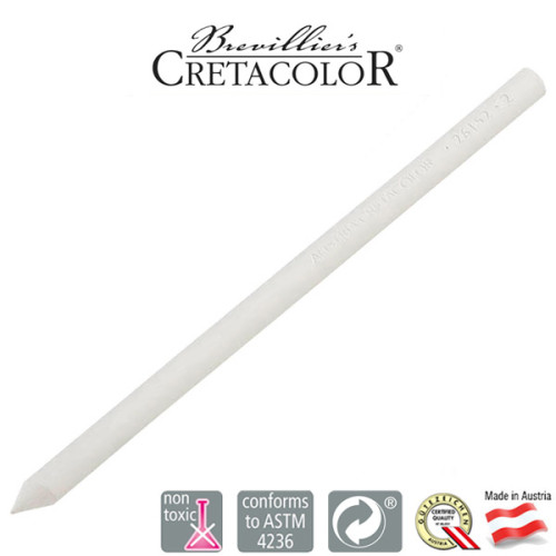 Μύτη 5,6mm White Chalk Dry Medium Τεμάχιο Cretacolor Μύτη 5,6mm White Chalk Dry Medium Τεμάχιο Cretacolor