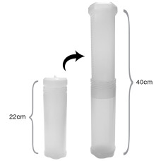 Θήκη Πινέλων Πλαστική Ρυθμιζόμενη Φ6cm 22/40cm Θήκη Πινέλων Πλαστική Ρυθμιζόμενη Φ6cm 22/40cm