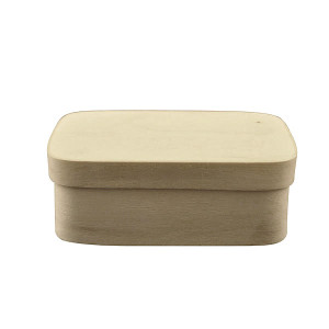 Προσφορά! Διακοσμητικό Ξύλινο κουτί 9,5 x 6,5 x 3,5 cm
