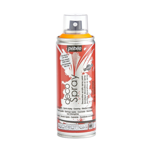 Ακρυλικό Σπρέι Pebeo 200ml Fluo Orange 853