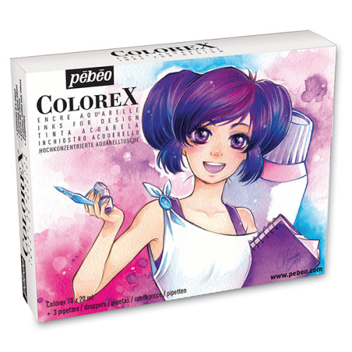 Μελάνια Σετ Colorex Manga 10x20ml Pebeo Μελάνια Σετ Colorex Manga 10x20ml Pebeo