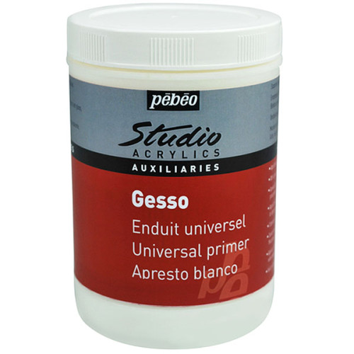 Gesso Studio Pebeo 1Ltr Gesso Studio Pebeo 1Ltr