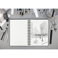 Μπλοκ Book Σπιράλ White 29,7x42cm 140gr 64φυλλο Portait Clairefontaine Μπλοκ Book Σπιράλ White 29,7x42cm 140gr 64φυλλο Portait Clairefontaine