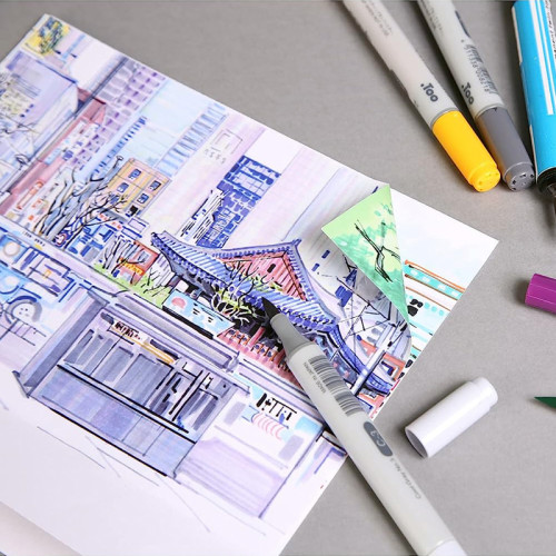 Μπλοκ Marker Double Side Lay Out 17,6x25cm 220g 32φ. Clairefontaine Μπλοκ Marker Double Side Lay Out 17,6x25cm 220g 32φ. Clairefontaine