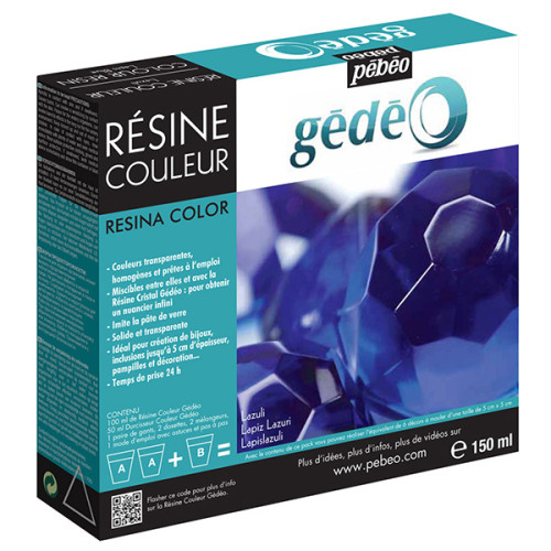 Ρητίνη Χύτευσης 150ml Colour Resin Lapis Lazuli Blue Pebeo Ρητίνη Χύτευσης 150ml Colour Resin Lapis Lazuli Blue Pebeo