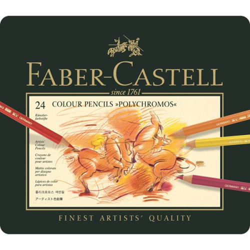 Σετ Μολύβια Polychromos 24τεμ Faber Castell Σετ Μολύβια Polychromos 24τεμ Faber Castell
