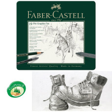 Σετ Pitt Graphite 19τεμ. 112973 Faber Castell Σετ Pitt Graphite 19τεμ. 112973 Faber Castell
