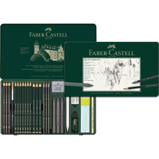 Σετ Pitt Graphite 26τεμ. 112974 Faber Castell Σετ Pitt Graphite 26τεμ. 112974 Faber Castell