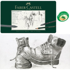 Σετ Pitt Graphite 26τεμ. 112974 Faber Castell Σετ Pitt Graphite 26τεμ. 112974 Faber Castell