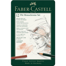 Σετ Pitt Monochrome 12τεμ 112975 Faber Castell Σετ Pitt Monochrome 12τεμ 112975 Faber Castell