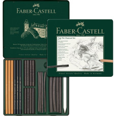 Σετ Pitt Charcoal 24τεμ 112978 Faber Castell Σετ Pitt Charcoal 24τεμ 112978 Faber Castell