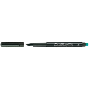Μαρκαδόρος Multimark 1525 M Black Faber Castell