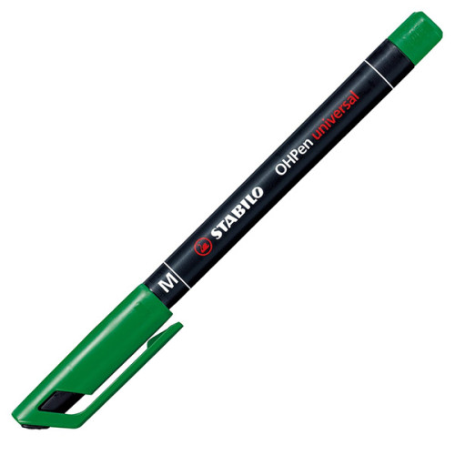 Μαρκαδόρος OHPen Universal M Green Stabilo Μαρκαδόρος OHPen Universal M Green Stabilo