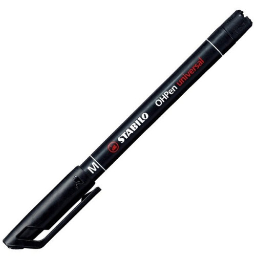 Μαρκαδόρος OHPen Universal M Black Stabilo Μαρκαδόρος OHPen Universal M Black Stabilo