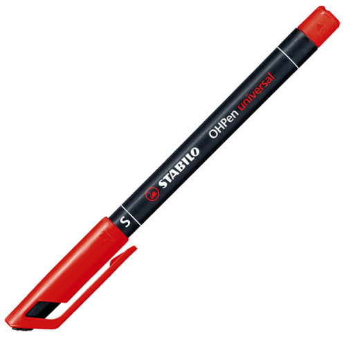 Μαρκαδόρος OHPen Universal S Red Stabilo Μαρκαδόρος OHPen Universal S Red Stabilo