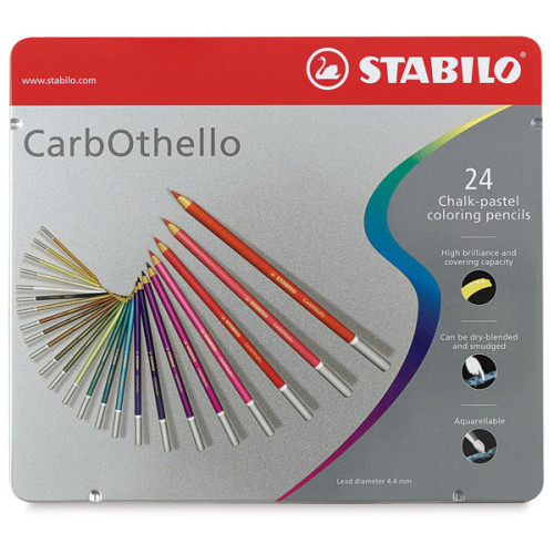 Σετ Μολύβια Παστέλ Carbothello 24τεμ Stabilo Σετ Μολύβια Παστέλ Carbothello 24τεμ Stabilo