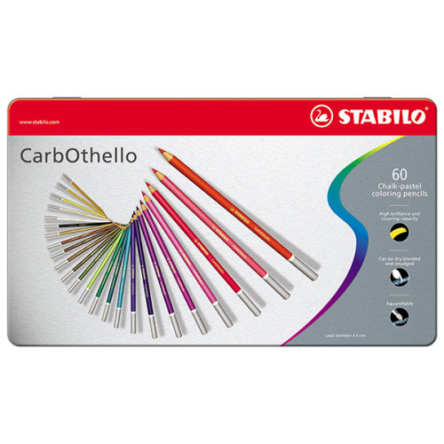 Σετ Μολύβια Παστέλ Carbothello 60τεμ Stabilo Σετ Μολύβια Παστέλ Carbothello 60τεμ Stabilo