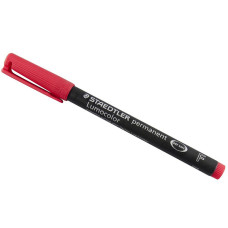 Μαρκαδόρος Lumocolor 318 F Red Staedler Μαρκαδόρος Lumocolor 318 F Red Staedler