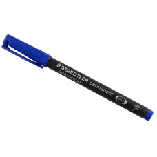 Μαρκαδόρος Lumocolor 318 F Blue Staedler Μαρκαδόρος Lumocolor 318 F Blue Staedler
