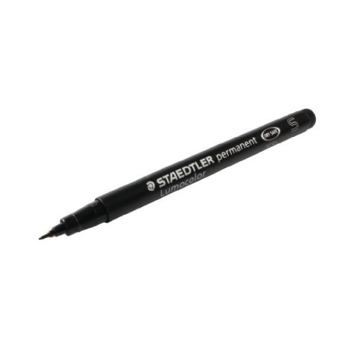 Μαρκαδόρος Lumocolor 313 S Black Staedler Μαρκαδόρος Lumocolor 313 S Black Staedler