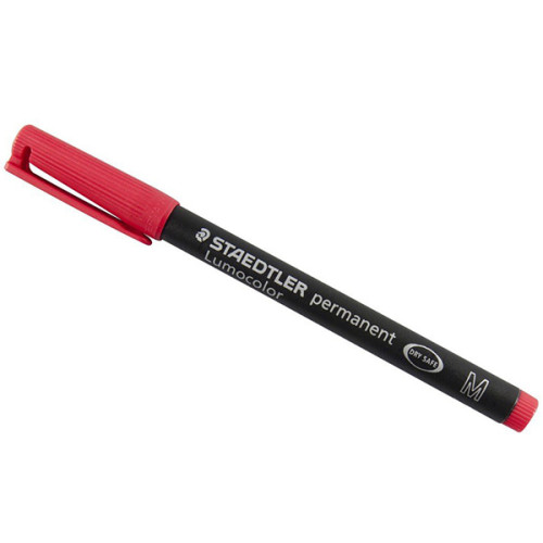 Μαρκαδόρος Lumocolor 317 M Red Staedler Μαρκαδόρος Lumocolor 317 M Red Staedler