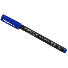 Μαρκαδόρος Lumocolor 317 M Blue Staedler Μαρκαδόρος Lumocolor 317 M Blue Staedler