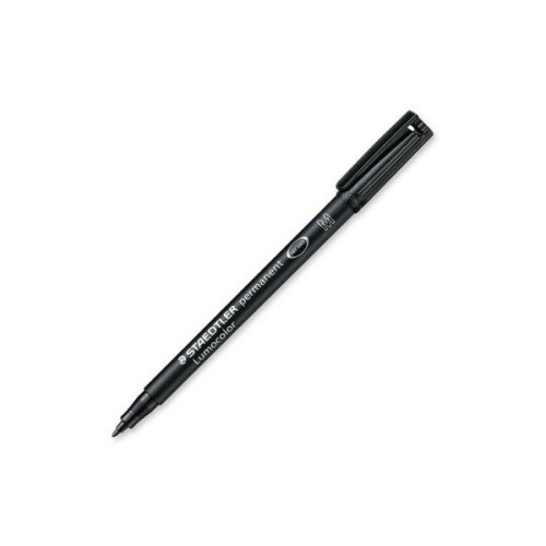 Μαρκαδόρος Lumocolor 317 M Black Staedler Μαρκαδόρος Lumocolor 317 M Black Staedler