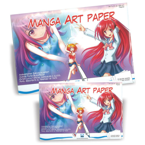 Μπλοκ Manga 21x29,7cm 75gr 75φύλλα Schoellershammer Μπλοκ Manga 21x29,7cm 75gr 75φύλλα Schoellershammer